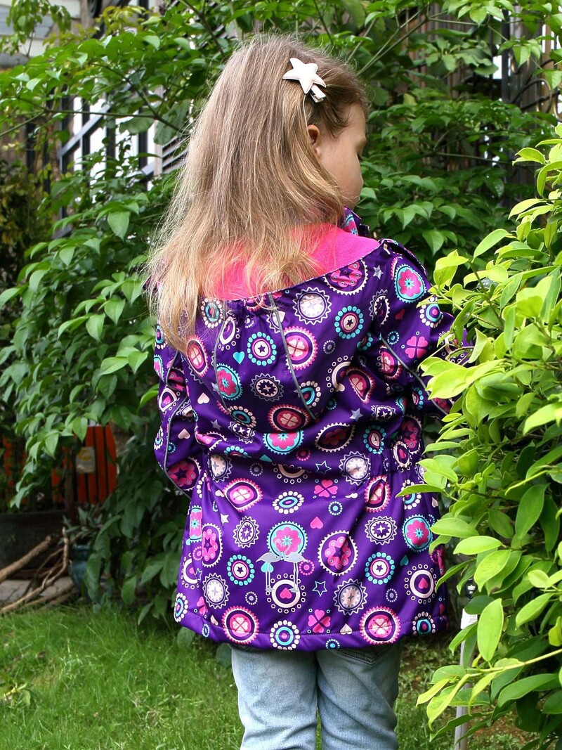 Mergaičių megztinis, atsparus vėjui ir vandeniui, termiškai šiltas striukė su džemperiu su pilna spauda ir atspindinčia detale, lauko paltai nuo vėjo