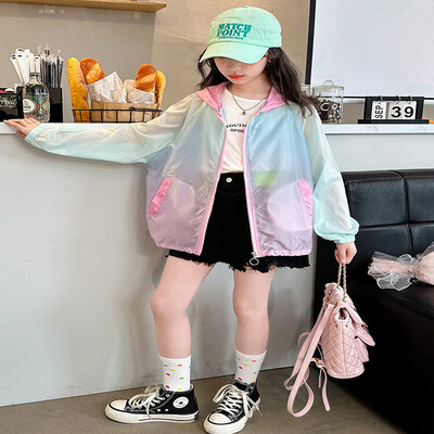 2024 Outdoor Sun Protection Ελαφρύ αναπνεύσιμο γυναικείο αντιανεμικό που στεγνώνει άνετο παλτό ταξιδιού Αντηλιακά πουκάμισα