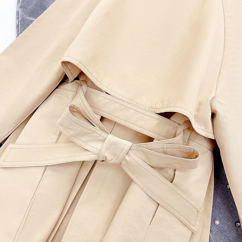 Baby Kids Fall Teenage Elegant Trench , Princess Kids Formal Lady Elegant Outwear 5-12T