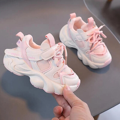 Άνοιξη Νέα Παιδικά Παπούτσια για νήπια Μόδα Κλασικά Παιδικά Αθλητικά Παπούτσια Διχτυωτό για κορίτσια που αναπνέουν Βρεφικά αγόρια Παπούτσια για τρέξιμο για μωρά