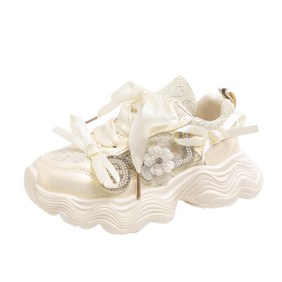 2024 sieviešu skriešanas apavi ar mīkstu zoli, bantīšu dizaineru tenisa apavi, stilīgi meiteņu sporta apavi, izmēri 26-37