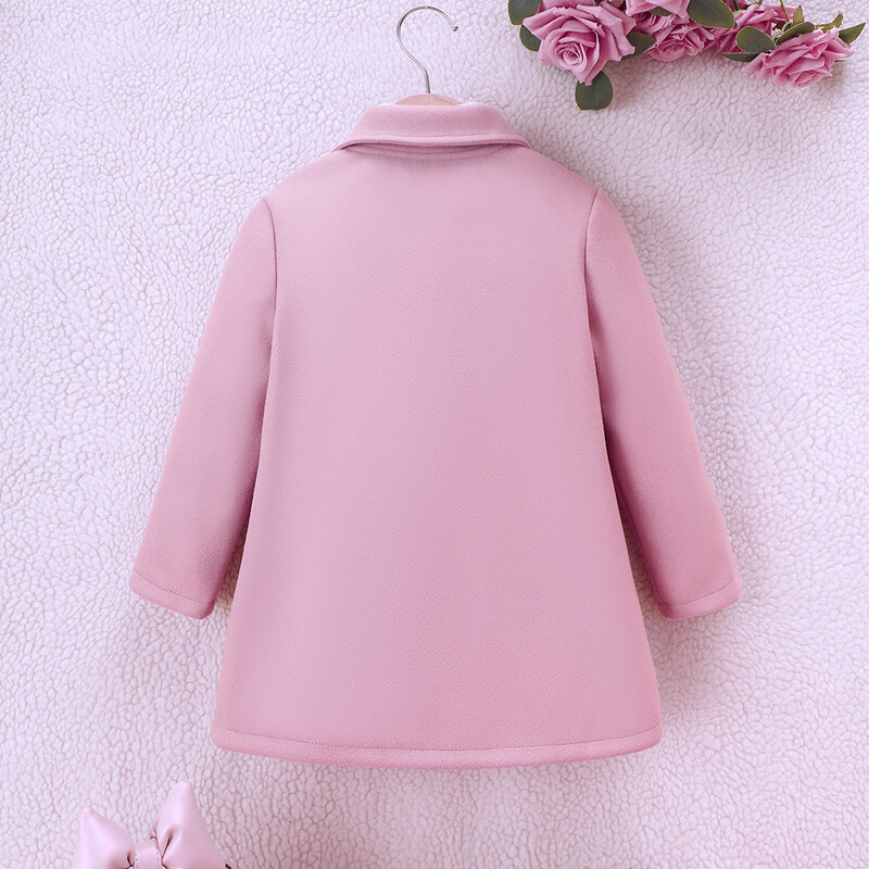 Mergaičių drabužiai Vaikams Ilgi paltai Madinga Striukė Mergaitei Ruduo žiema Vaikams Viršutiniai drabužiai Drabužiai 2 3 4 5 6 7 m.