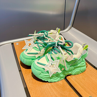 Παιδικά αθλητικά παπούτσια με χοντρή μαλακή σόλα Παιδικά αθλητικά παπούτσια για κορίτσια γυμναστήρια 2023 Old Dad Shoe Casual Boy walking toddler shoes