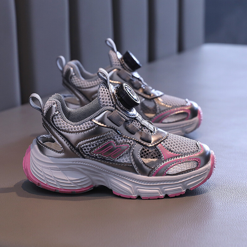 Elpojošas vasaras kedas bērniem Zēniem Meitenēm Izliektas Bērnu Sporta Sandales Apavi Ērti Eleganti Pludmales Apavi H08076