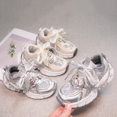 Meiteņu Mazuļu Bērnu Mīlestība Pērlītēm Elpojoši Bērnu Apavi Toddler Kurpes Ērtas Skaistas Sporta Modes Vasaras Studenti