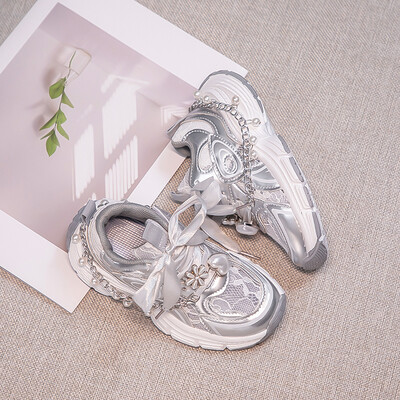 Meiteņu Mazuļu Bērnu Mīlestība Pērlītēm Elpojoši Bērnu Apavi Toddler Kurpes Ērtas Skaistas Sporta Modes Vasaras Studenti