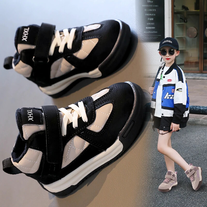 Παιδικά Ζεστά Αθλητικά Παπούτσια για Κορίτσια και Αγόρια Γούνινα Αθλητικά Παπούτσια Τένις και Τρέξιμο