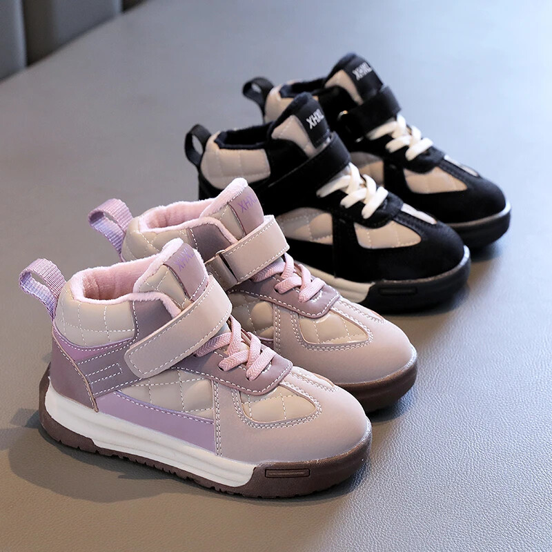 Παιδικά Ζεστά Αθλητικά Παπούτσια για Κορίτσια και Αγόρια Γούνινα Αθλητικά Παπούτσια Τένις και Τρέξιμο