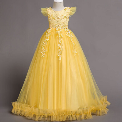 Princess Mesh φόρεμα 4-14 ετών Κορίτσι Χριστουγεννιάτικο Χειμερινό πάρτι Ρούχα Παιδικές παγιέτες Νυφικά Παιδικά Ανοιξιάτικα Φθινοπωρινά κοστούμια χορού