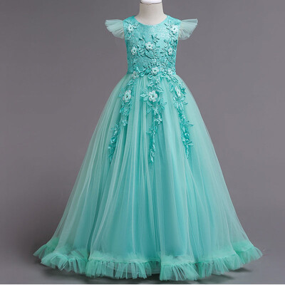 Princess Mesh φόρεμα 4-14 ετών Κορίτσι Χριστουγεννιάτικο Χειμερινό πάρτι Ρούχα Παιδικές παγιέτες Νυφικά Παιδικά Ανοιξιάτικα Φθινοπωρινά κοστούμια χορού