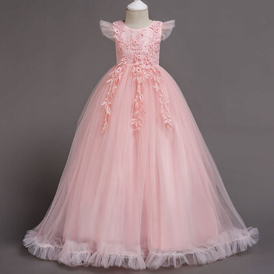 Princess Mesh φόρεμα 4-14 ετών Κορίτσι Χριστουγεννιάτικο Χειμερινό πάρτι Ρούχα Παιδικές παγιέτες Νυφικά Παιδικά Ανοιξιάτικα Φθινοπωρινά κοστούμια χορού