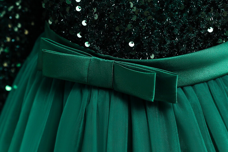 Bērnu kleita meitene sequins dzimšanas dienas kleita princeses kleita maza meitene prezentētāja klavieru priekšnesums apģērbi noliktavā