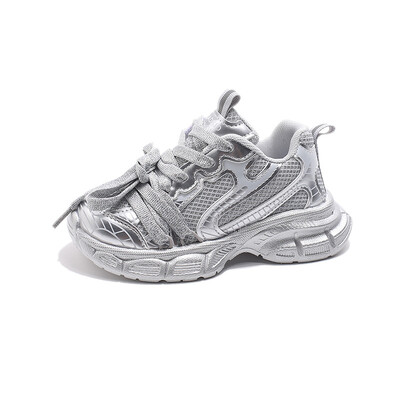 2024 Φθινόπωρο Νέα παιδικά καθημερινά παπούτσια για κορίτσια Μόδα Κορεατικού στιλ Αθλήματα για τρέξιμο με μαλακό κάτω μέρος Ευέλικτα αθλητικά παπούτσια