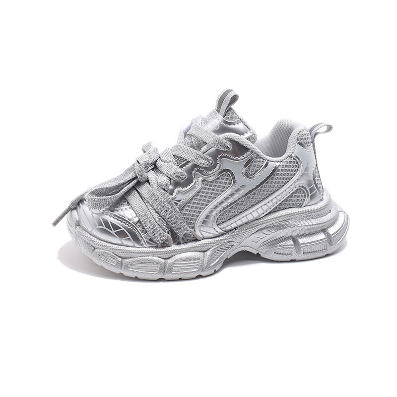 2024 Φθινόπωρο Νέα παιδικά καθημερινά παπούτσια για κορίτσια Μόδα Κορεατικού στιλ Αθλήματα για τρέξιμο με μαλακό κάτω μέρος Ευέλικτα αθλητικά παπούτσια