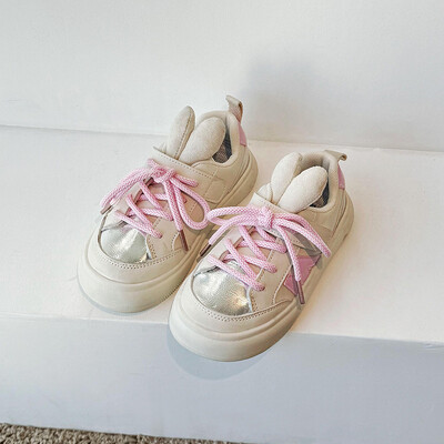 Μόδα παιδικά παπούτσια για κορίτσια Ροζ πάνινα παπούτσια Σχολικά αθλητικά Φθινοπωρινά αναπνεύσιμα για παιδιά τένις Casual παπούτσια με μαλακό κάτω μέρος