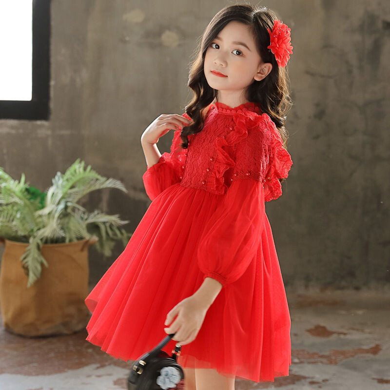 Lielā meiteņu kleita Vasaras princeses ballīte mežģīņu izšuvums Balta kleita pusaudžiem Meitene 4 6 8 10 11 12 14 gadi Bērnu apģērbs tīņi