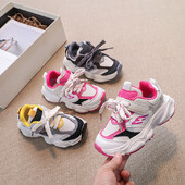 Αθλητικά παπούτσια για αγόρια για κορίτσια Air Mesh Παιδικά παπούτσια για τρέξιμο Χοντρή μαλακή σόλα 2024 Άνοιξη φθινόπωρο Νέα παιδικά αθλητικά παπούτσια Casual