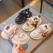 Άνοιξη 2024 Νέα Παιδική Μόδα Αθλητικά Αθλητικά Παπούτσια Διχτυωτό Διχτυωτό Διαπνέον Casual Παπούτσια τένις Αγόρια Κορίτσια Παπούτσια εξωτερικού χώρου με χοντρή σόλα