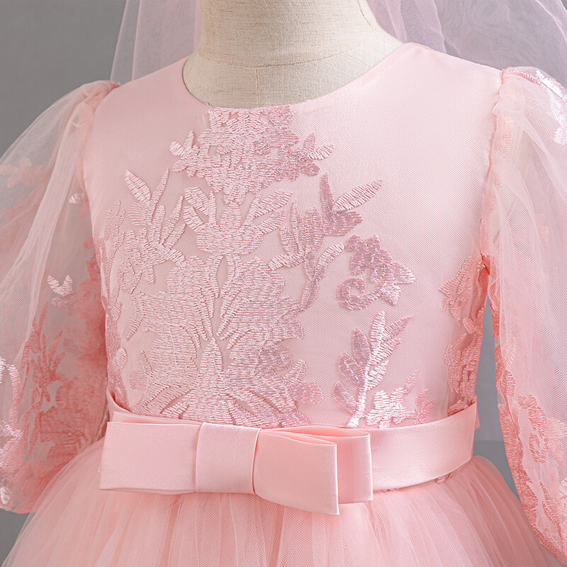 Φόρεμα πριγκίπισσας Φόρεμα γενεθλίων για κορίτσια μόδα high-end 2024 νέο καλοκαιρινό παιδικό φόρεμα CuHK παιδική στολή XH98060