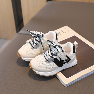 Παιδικά ανοιξιάτικα και φθινοπωρινά Νέα περιστασιακά αθλητικά παπούτσια Μοντέρνα παπούτσια για τρέξιμο για κορίτσια Βρεφικά παπούτσια για αγόρια Αναπνεύσιμα παπούτσια από πλέγμα