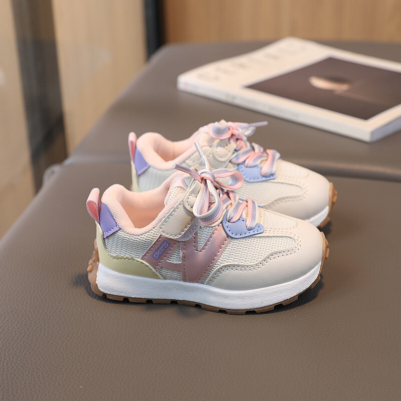 Παιδικά ανοιξιάτικα και φθινοπωρινά Νέα περιστασιακά αθλητικά παπούτσια Μοντέρνα παπούτσια για τρέξιμο για κορίτσια Βρεφικά παπούτσια για αγόρια Αναπνεύσιμα παπούτσια από πλέγμα