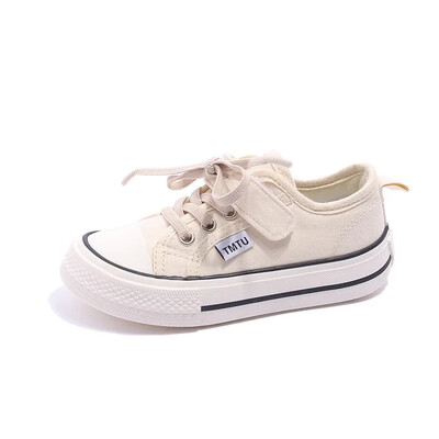 Παιδικά παπούτσια από καμβά Άνοιξη φθινόπωρο σε λεπτή διατομή Ροζ κορίτσια Μεσαία και μεγάλα Παιδικά Casual υφασμάτινα παπούτσια Αγόρια Απαλά παιδικά αθλητικά παπούτσια