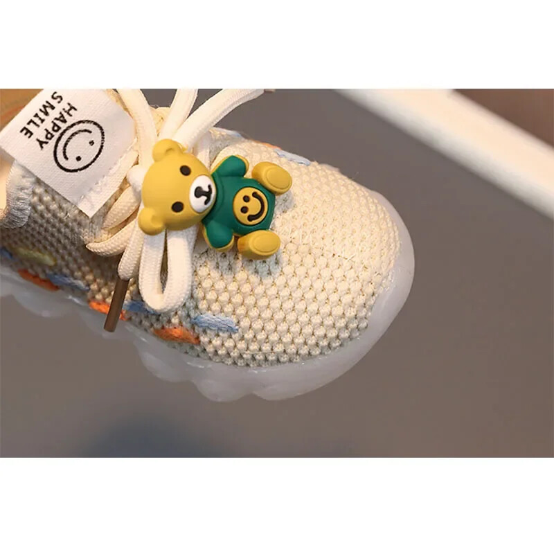 Madingi vaikiški šviečiantys sportbačiai LED blyksintys batai mergaitėms, laisvalaikio batai kūdikiams Pavasario rudens Karštas išpardavimas Sportiniai batai mažiems vaikams