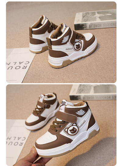 Sportiniai bateliai storu padu laisvalaikio sportbačiai berniukams Vaikiški batai mergaitėms vaikiški batai berniukams bėgimo bateliai neslidūs Zapatilla De Mujer