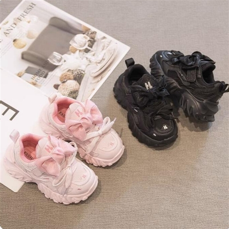 Παπούτσια για κορίτσια Παπούτσια του μπαμπά 2023 Νέα παιδικά παπούτσια Dopamine Anti slip Αναπνεύσιμα αθλητικά παπούτσια άνοιξη και φθινόπωρο Μωρά