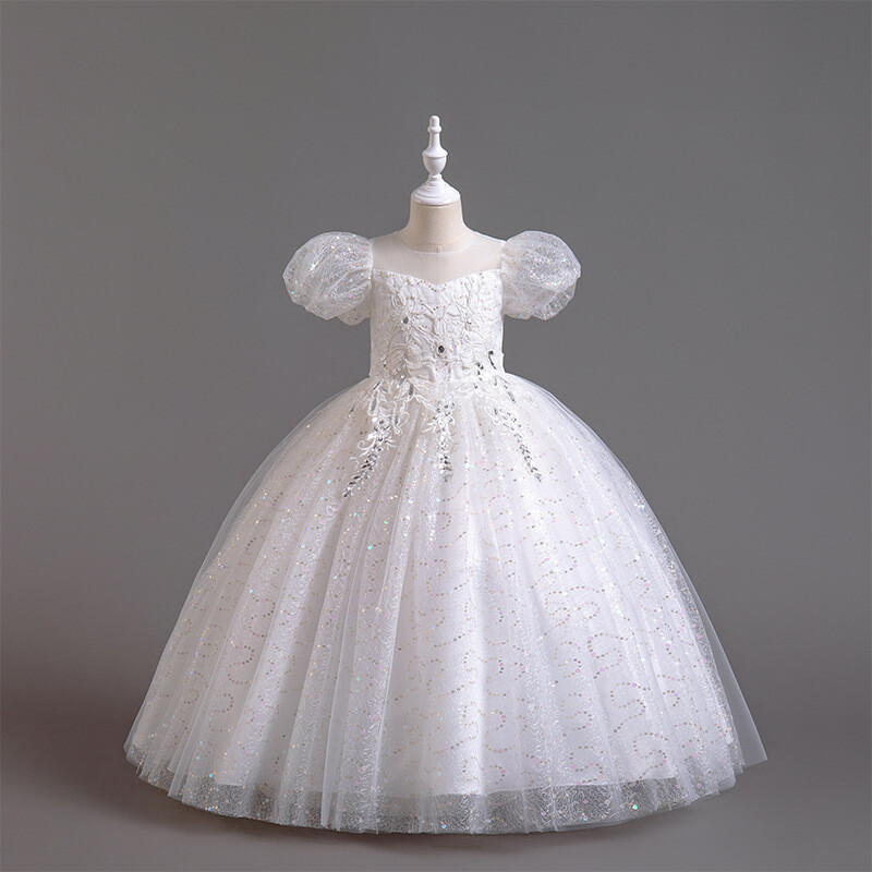 Lányok estélyi ruhák elegáns lánypartihoz Hosszú ruha lányos ruhákhoz Lányos ruhák 9-12 éves korig