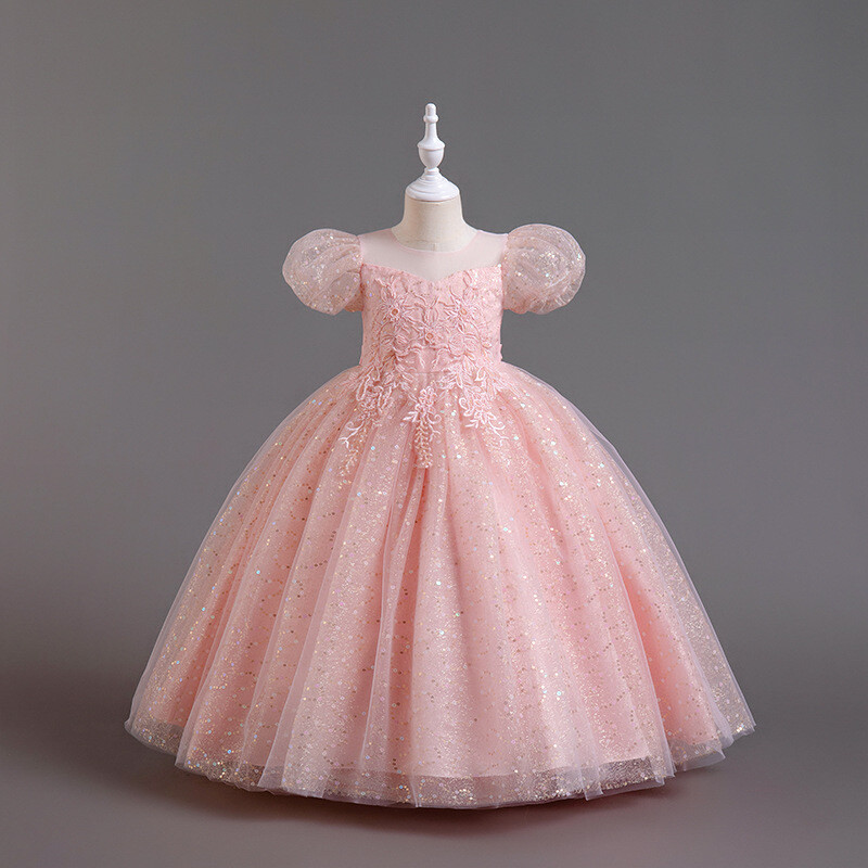 Lányok estélyi ruhák elegáns lánypartihoz Hosszú ruha lányos ruhákhoz Lányos ruhák 9-12 éves korig
