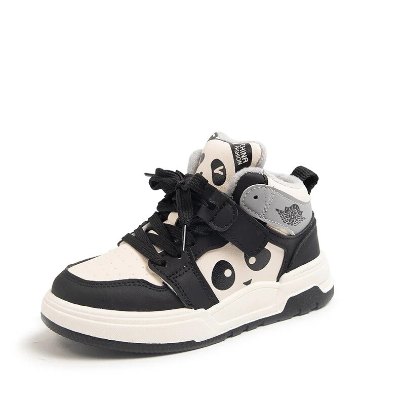 Παιδικό Panda Shoe Casual Sneaker για αγόρι Παιδικό παπούτσι για κορίτσι Επιτραπέζιο παπούτσι βελούδινο Αντιολισθητικό ψηλό παπούτσι Tenis De Mujerr