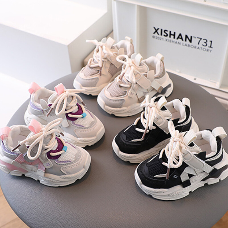 Βρεφικό παπούτσι αναπνεύσιμο ανδρικό παπούτσι για νήπια Μαλακή σόλα Casual πάνινα παπούτσια Διχτυωτή επιφάνεια νεογέννητο κοριτσάκι Zapatillas De Mujer Chaussure 운동화