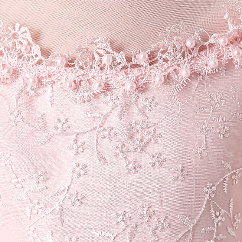 Φόρεμα για κορίτσια Καλοκαιρινά Φορέματα Πριγκίπισσας Παγιέτες Μανίκι φουσκωτό μέχρι τον αστράγαλο Διχτυωτό λουλούδι Κορίτσι Ολόσωμο για γαμήλιο πάρτι