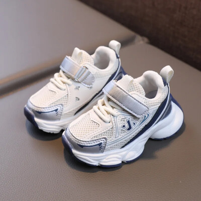 Παιδικά αθλητικά παπούτσια που αναπνέουν καθημερινά Παπούτσια τρεξίματος για αγόρια Κορίτσια 1-6 ετών Nylon Mesh Athletic Spring Season