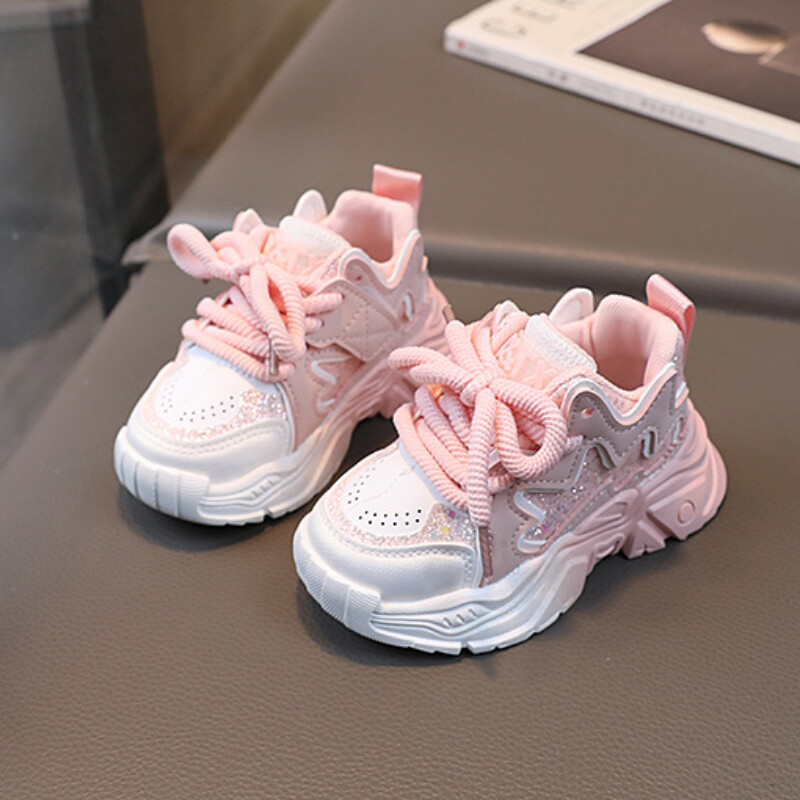 Pantofi pentru copii mici pentru băieți, fete, plasă respirabilă, pantofi casual pentru copii, pantofi anti-alunecare pentru copii, pantofi sport noi, pantofi de alergare anti-alunecare