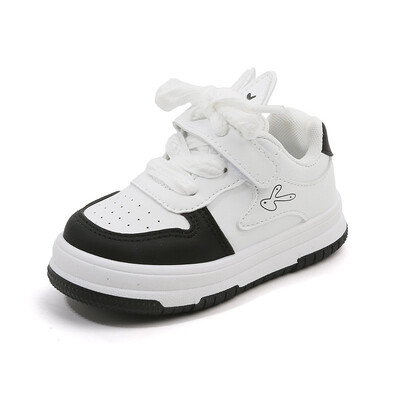 Παιδικά μικρά λευκά παπούτσια Άνοιξη φθινόπωρο αθλητικά παπούτσια τένις αγόρια για κορίτσια Αθλητικά παπούτσια Χαριτωμένα αυτιά κουνελιού με μαλακή σόλα Casual σανίδα παπούτσια