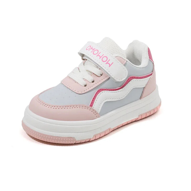 Mergaičių mados neslystantys sportbačiai Rožiniai Nauji Laisvalaikio Batai Studentams Bėgimo Batai Vaikams Vaikams Mergaitėms Kvėpuojantys lauko batai