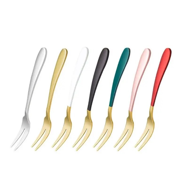 Paprasta 304 nerūdijančio plieno vaisių šakutė One Creative Stalo reikmenys Fruit Fork nerūdijančio plieno Pradžia Vakarų maistas Europos