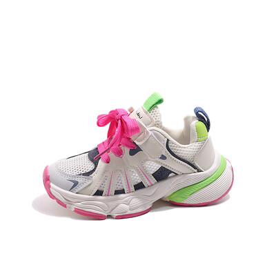2024. Dječja ljetna sportska obuća za osnovnu školu za dječake i djevojčice Prozračne jednostruke mrežaste cipele za tate Sportske tenisice za trčanje