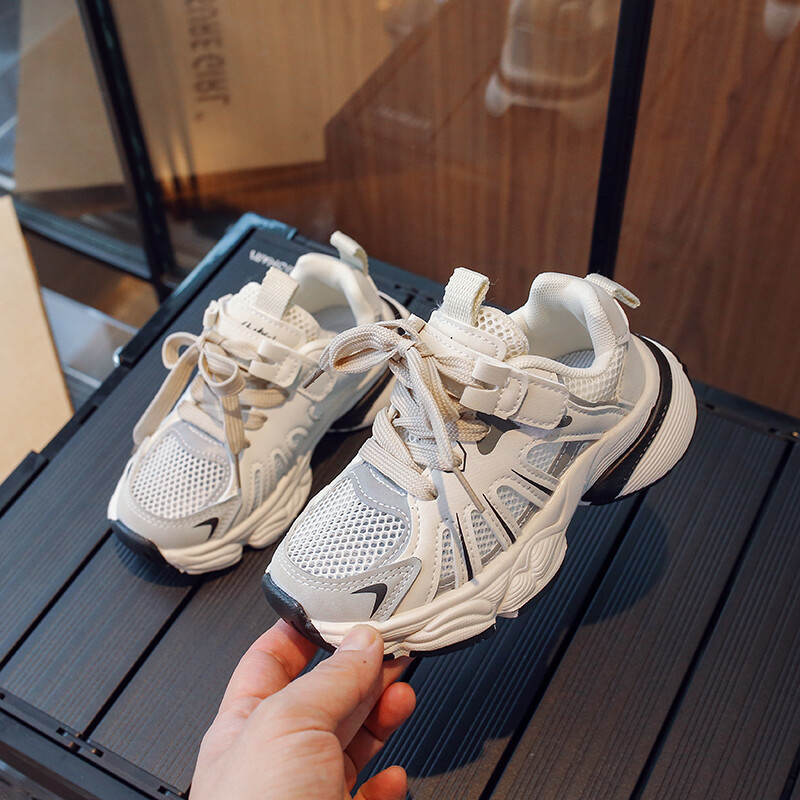 2024. Dječja ljetna sportska obuća za osnovnu školu za dječake i djevojčice Prozračne jednostruke mrežaste cipele za tate Sportske tenisice za trčanje