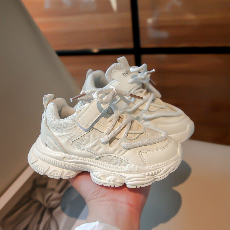 Vaikiški nauji populiarūs laisvalaikio bėgimo sportiniai bateliai vaikams, universalūs minkštu padu, atsparūs dėvėjimui, patogūs madingi, saldūs sportbačiai