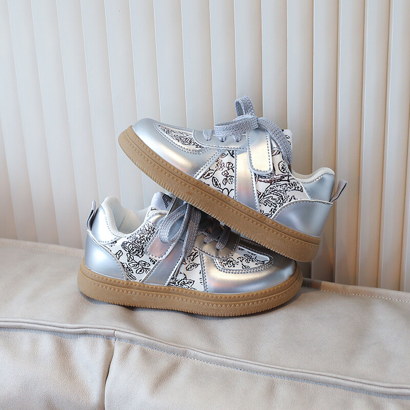 Pantofi sport respirabili la modă pentru copii Pantofi pentru primii pasi pentru bebeluși Pantofi pentru copii mici Fete Băieți Pantofi anti-alunecare casual cu fundul moale