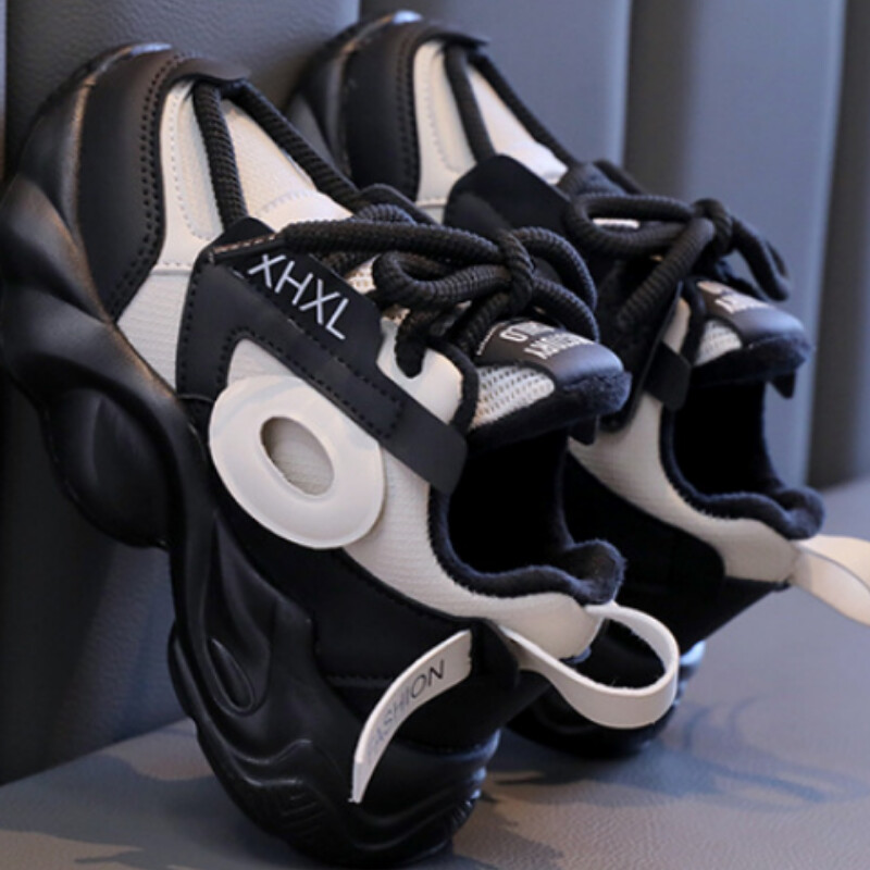 Детски пролетни маратонки Момчета Момичета Училищни ежедневни обувки Нови 2025 Външни дишащи маратонки Детски меки подметки Неплъзгащи се спортни