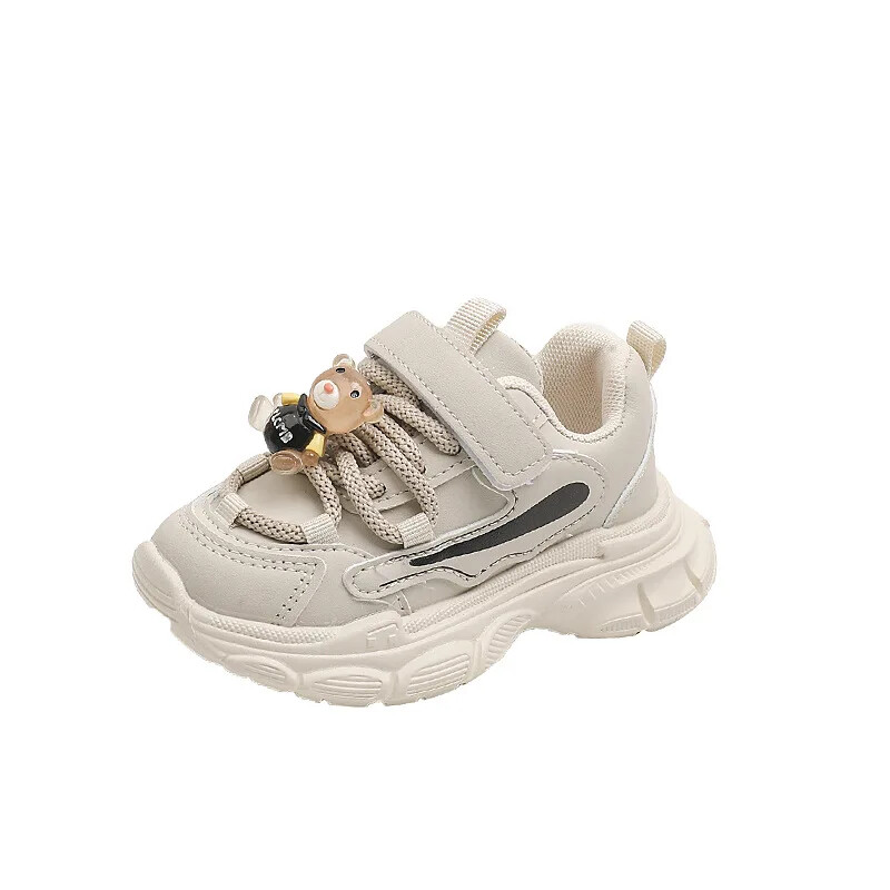 Vaikiški batai berniukams Mergaitėms sportiniai batai Nauji 2024 m. animacinių filmų meškiukai Vaikiški batai laisvalaikis Minkšti vaikiški sportbačiai Neslystantys mieli bateliai kūdikiams