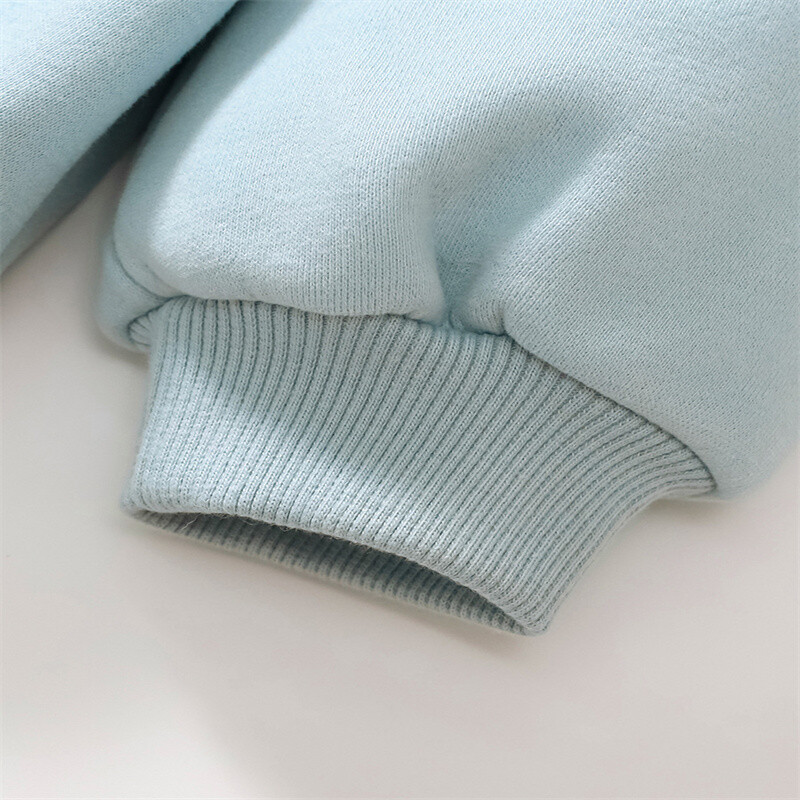 Jumping Meters 2-7T Animale Fete Hanorace cu fleece în interior Îmbrăcăminte caldă pentru copii Vânzare fierbinte Cămăși pentru bebeluși Topuri