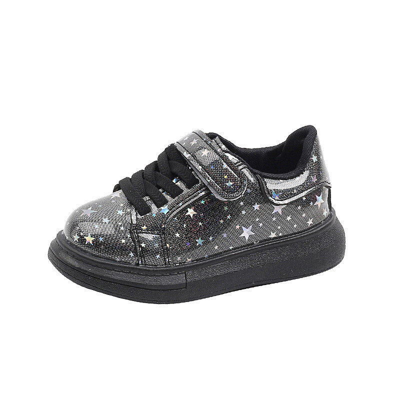 Есенни детски обувки за момичета 2024 г. Нови детски маратонки Момическа мода Принцеса Ежедневни спортни обувки Студентски обувки Тийнейджърски обувки