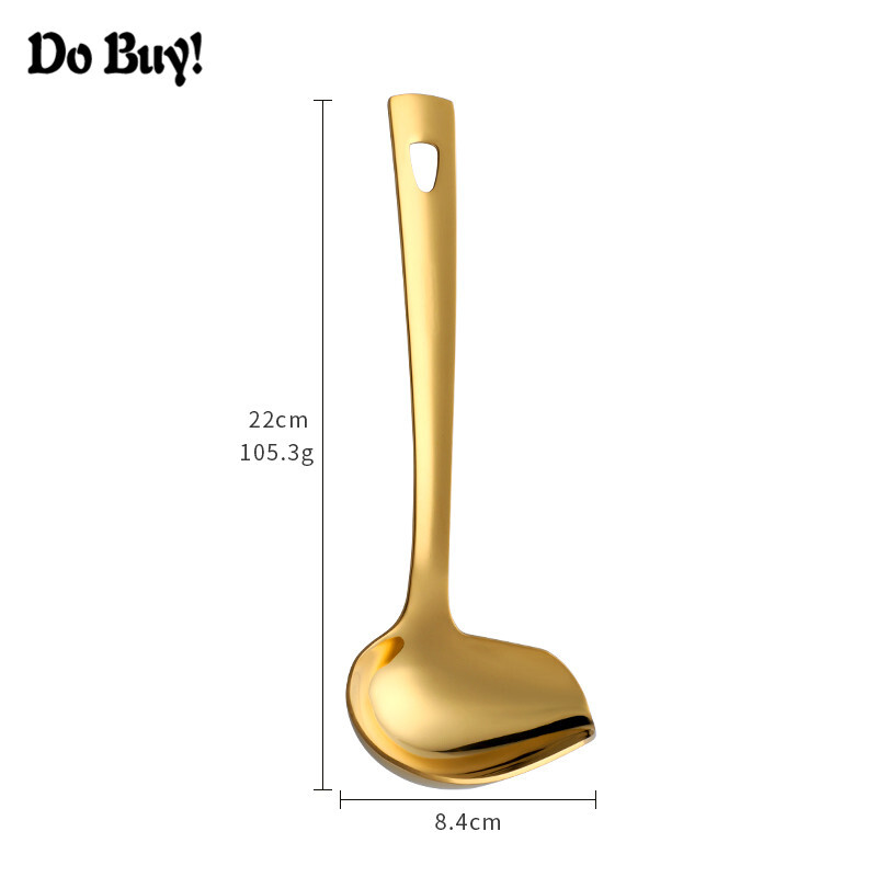 1 tk roostevabast terasest supikastme lusikas Väike supikulp Serveerimislusikas Creative Supi pudru kastme lusikas Õrn söögiriistad