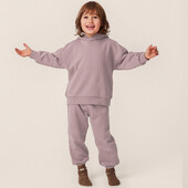 Elegáns aranyos dinoszaurusz kürt kapucnis pulóver gyerekeknek 100% pamut ősz tél új alkalmi fiúk és lányok, bordás kapucnis pulóver