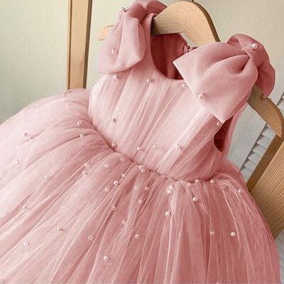 Princess Communion Dress Girl Βραδινά φορέματα σε προσφορά Liquidation Girl Girls' Concert Dress Κομψά φορέματα για πάρτι για κορίτσια